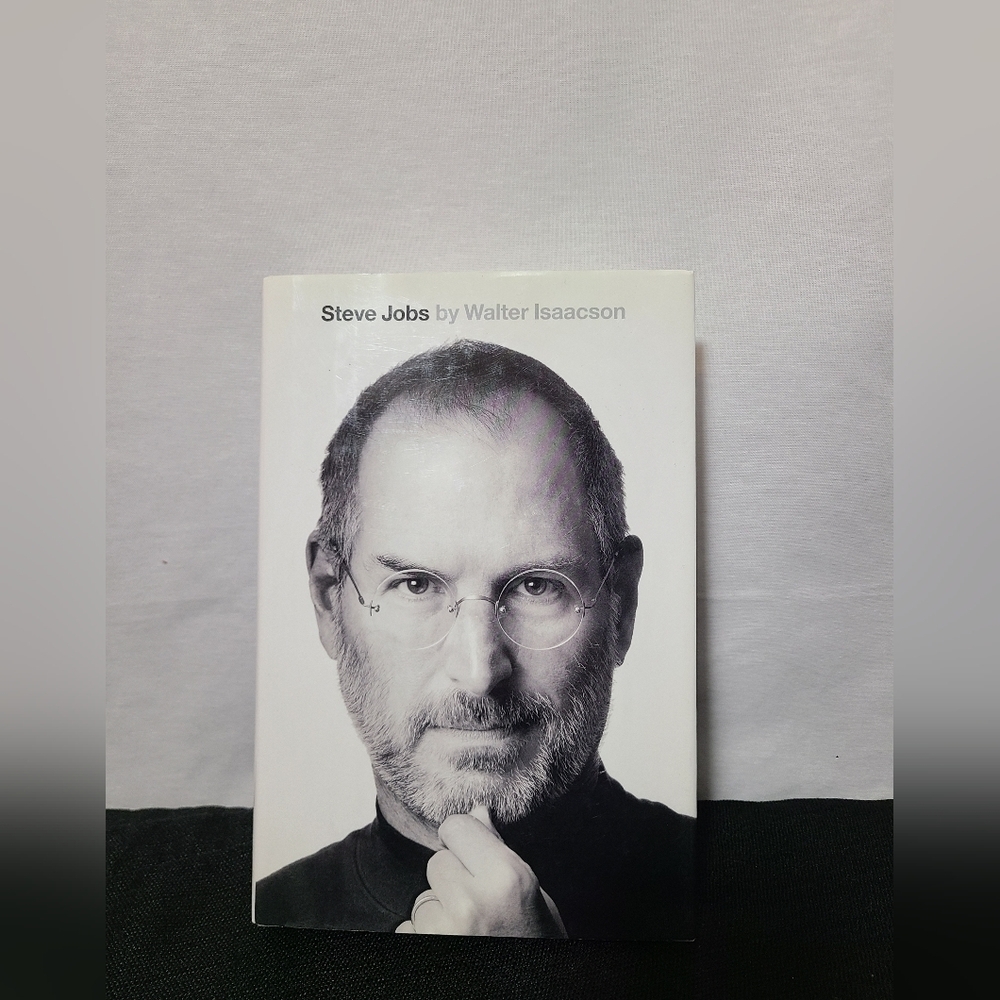 Steve Jobs biography hardcover novel